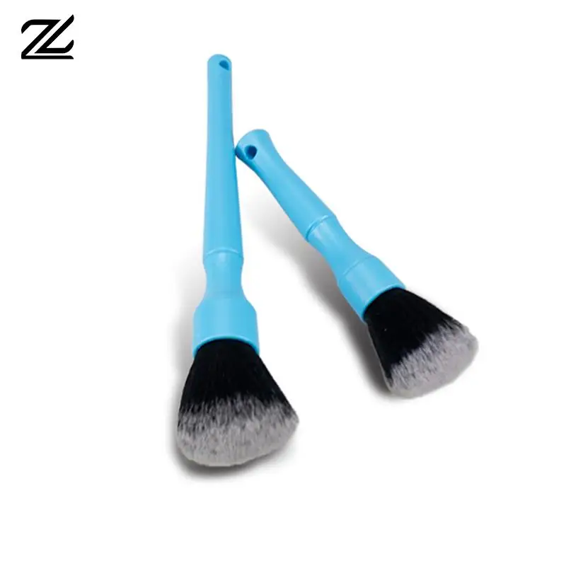 

Ультрамягкая щетка для детейлинга, сверхмягкая щетка для детейлинга салона автомобиля с синтетической щетиной, щетка для тряпки автомобил...