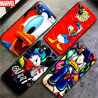 don donald fauntleroy duck for apple iphone 13 12 11 pro mini x xr xs max se 6 6s 7 8 plus phone case carcasa silicone cover