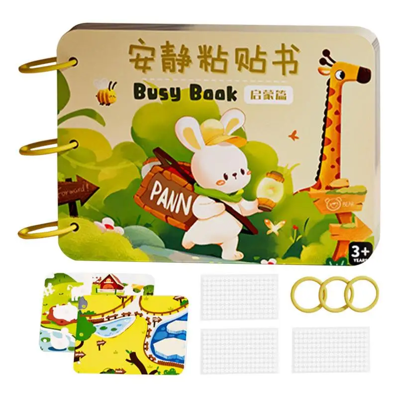 

Montessori Busy Book Toddler Learning Busy Book Sensory And Busy Educational Toys Kids Travel Toys Christmas Birthday Gift For