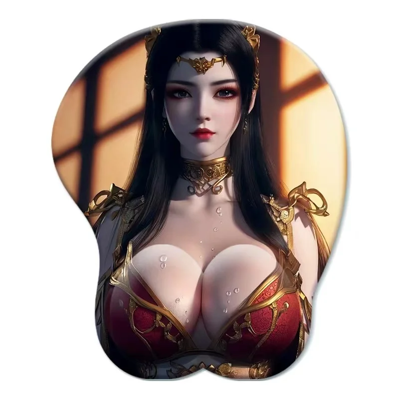 

Chinese Comic Series Beautiful Mouse Pad 3D Wrist Holder Mousepad Soft Silicone Wrist Guard Mouse Pad 22