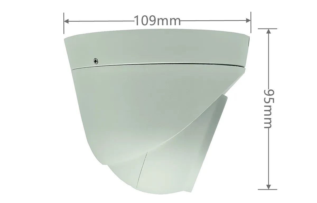 Металлическая потолочная купольная IP-камера Mstar SSC30KD + SC501AI 2880*1620 25fps Onvif 18