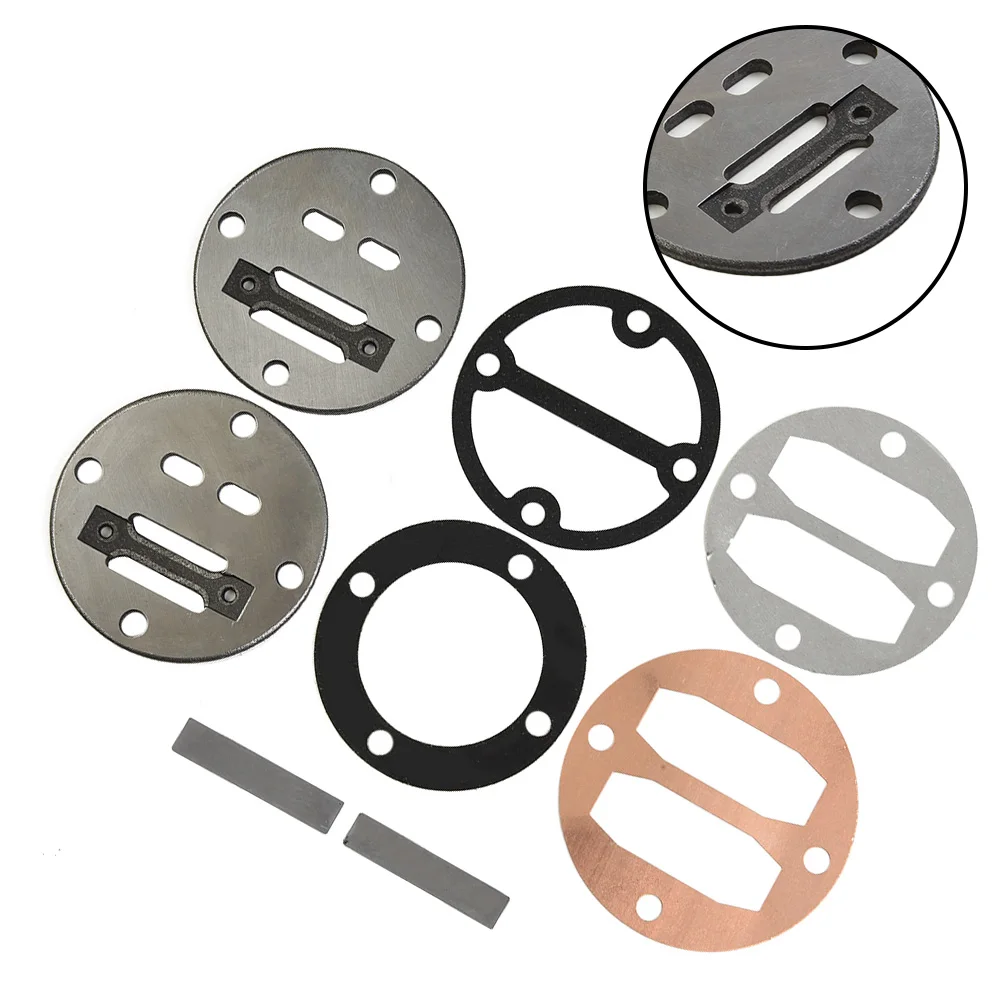 

1Set Air Compressor Valve Plate For Oil Free/Oil Machine Air Compressor Air Cylinder Head Hole To Hole Air Pump Fitting