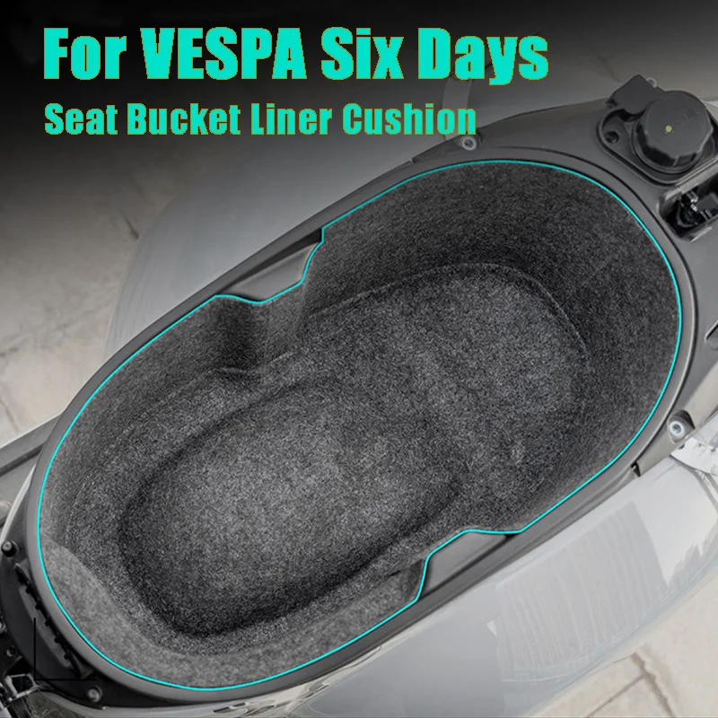 Аксессуары для мотоциклов VESPA Six Days задний багажник грузовое сиденье ковш подушка