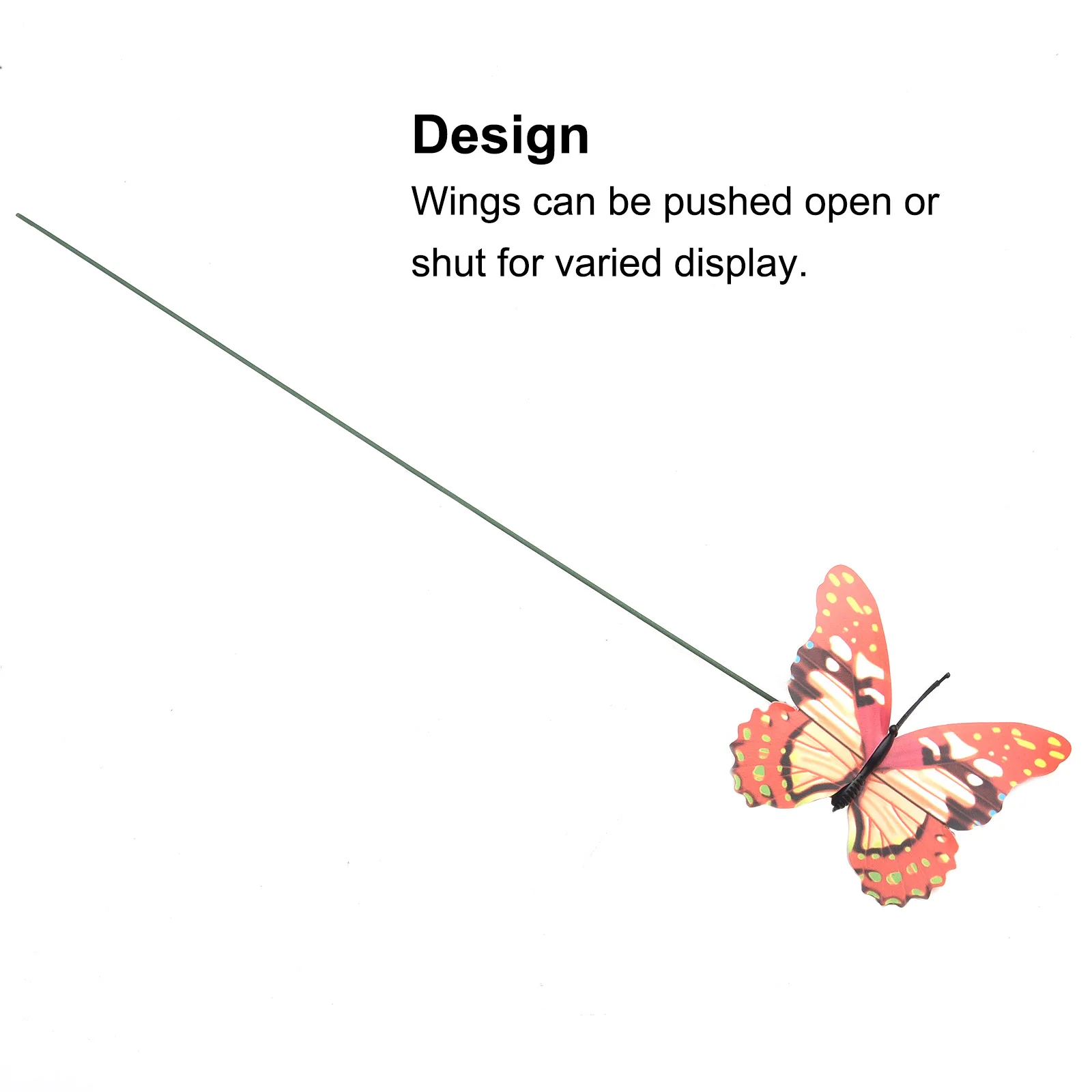 

Useful Butterfly Stakes Decor Home Decoration Professional Universal Useful Yard Flower Functional Home Outdoor