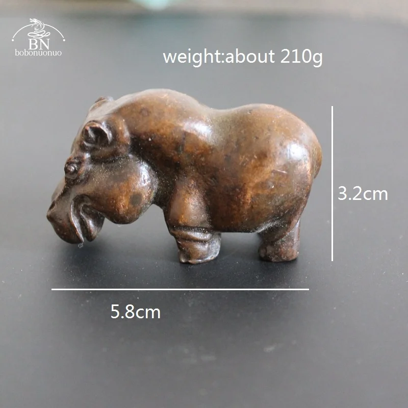 

Статуэтка медная Бегемот