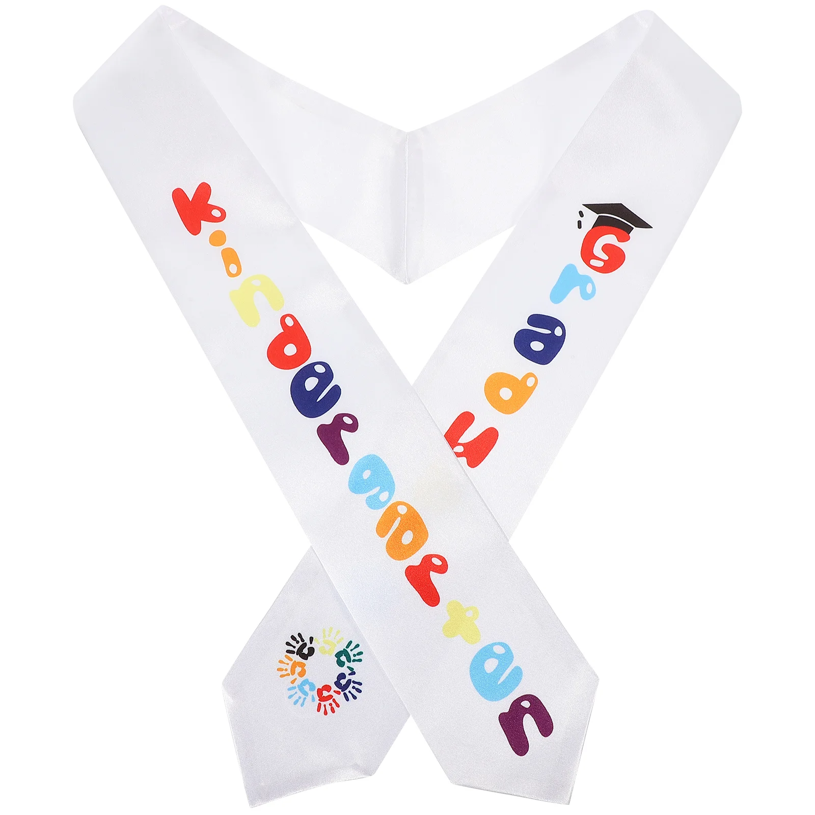 

Детская шаль с принтом аксессуары для детей реквизит для выпускного украшения атласные шарфы
