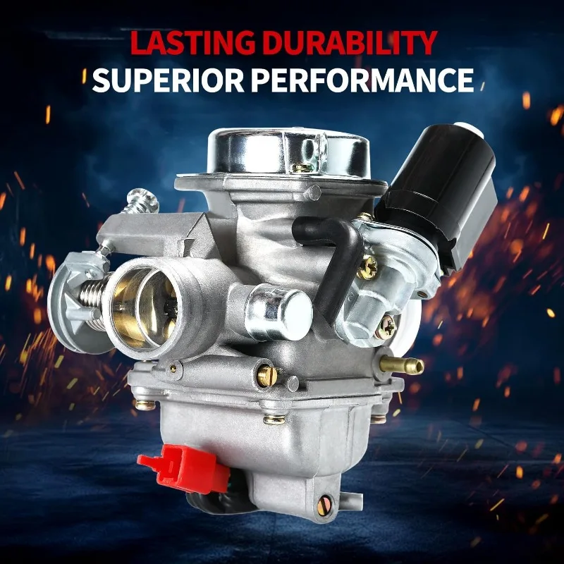 Карбюратор GY6 125cc 150cc 4-тактный 152QMI 152QMJ 157QMI 157QMJ Дроссель двигателя Мотоцикл ATV Go Karts