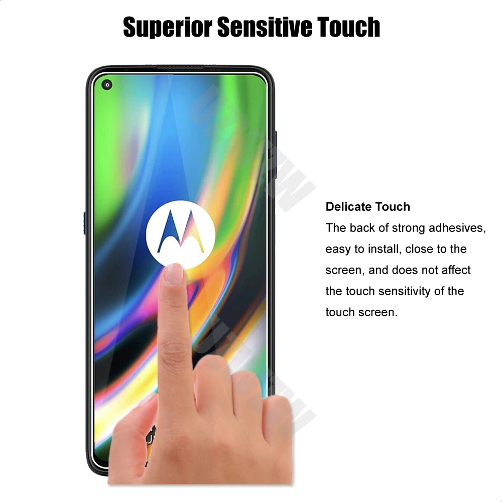 22 for motorola moto g9 plus 2pcs camera lens film 2pcs protective phone screen protector tempered glass guard free global shipping