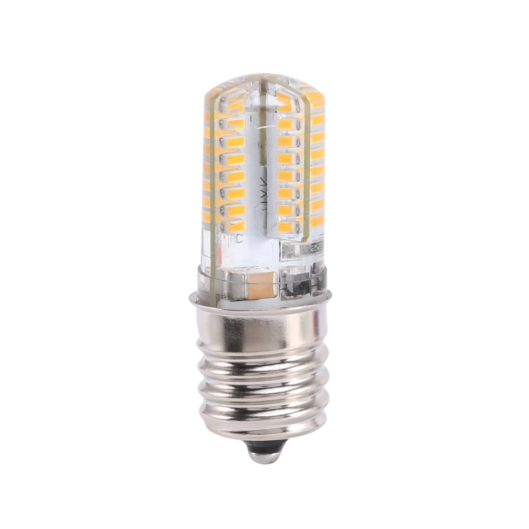 

Цоколь E17, 5 Вт, 64 лампочки, лампочка 3014 SMD, фотолампа с теплым белым светом, 110-220 В переменного тока
