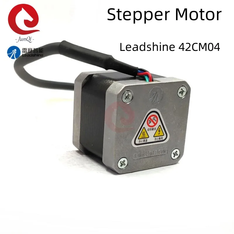 Фото Nema 17 Leadshine Шаговый двигатель (42CM04), 1,5 А, 0,45 Нм, двигатель 3D-принтера, 2 фазы для гравировального фрезерного станка с ЧПУ №4