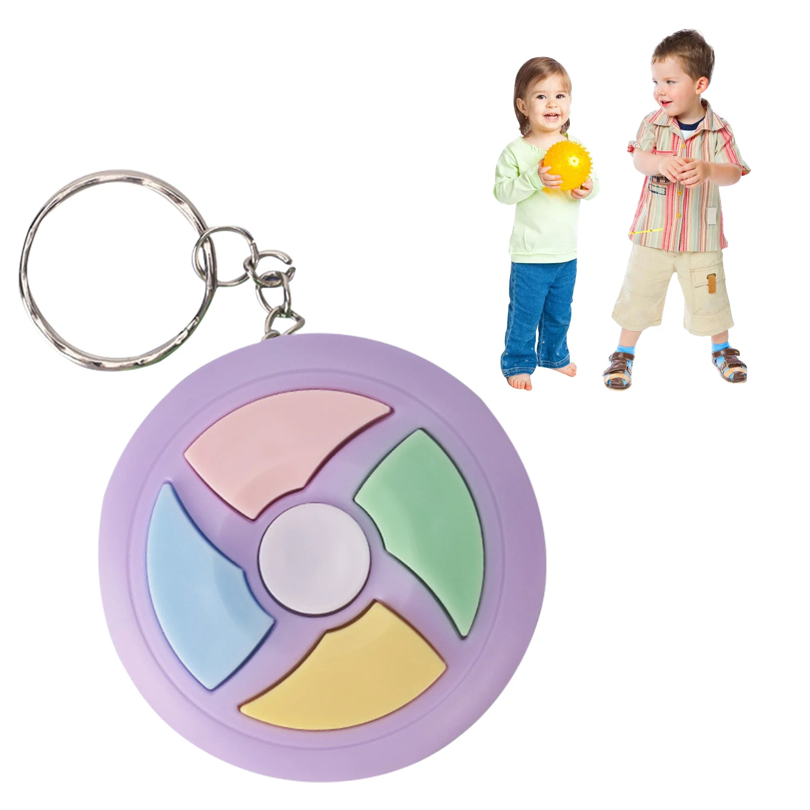 

Mini Windmill Memory Game Toy Keychain Led Electronic Colorful Button Game Machine Fidgets Children's Adult Toys Gifts