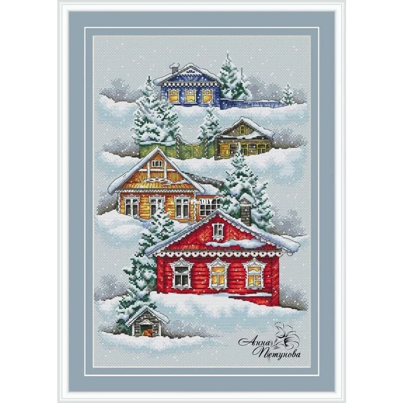 Amishop Золотая коллекция набор для вышивки крестом сделай сам украшение дома