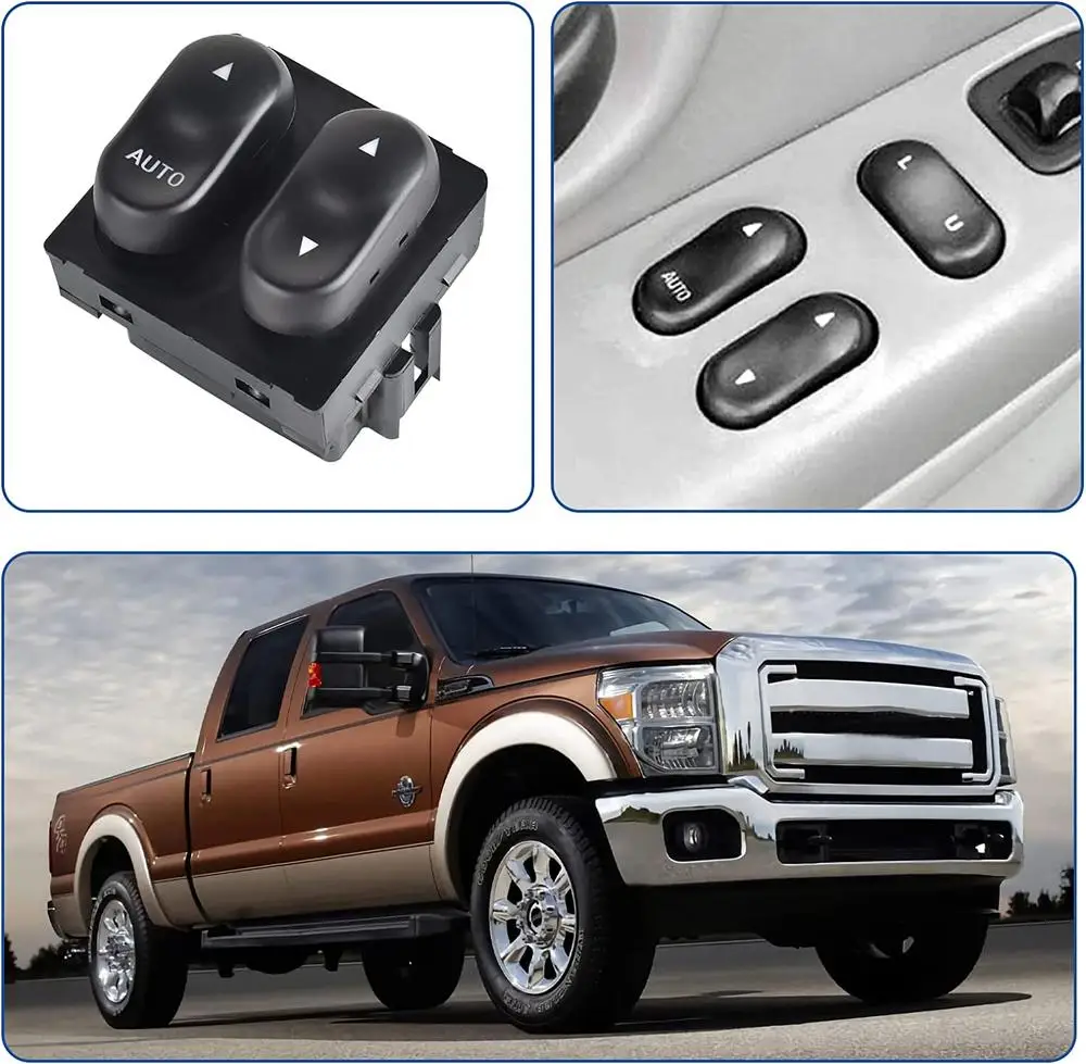 

Left Front Driver Power Window Switch Auto Window Regulator Main Control Switch XL3Z-14529-AA Compatible For F150
