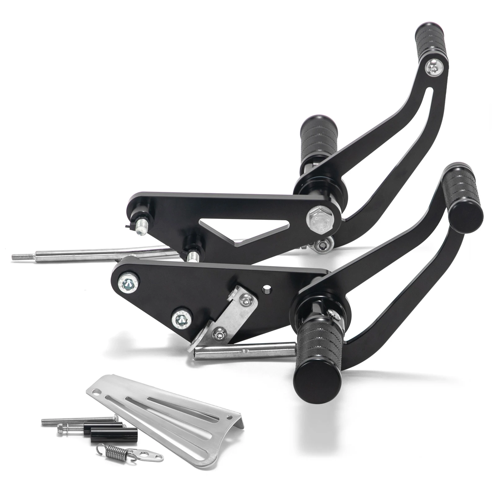 

BIKINGBOY для XVS 1100 V-Star Custom Midnight Silverado Classic 99 00 01 02 03 04 05 06 07 08 09 4 дюйма, передние контрольные задние комплекты Peg