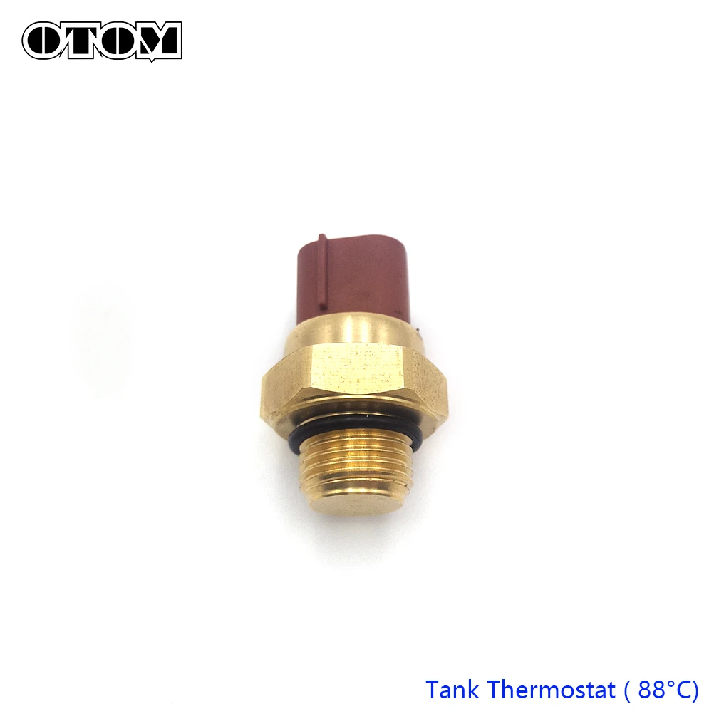 

Выключатель вентилятора радиатора для мотоциклетного резервуара для воды OTOM, датчик температуры вентилятора 65/80/85/88 ℃ для KTM HONDA YAMAHA KXF YZF