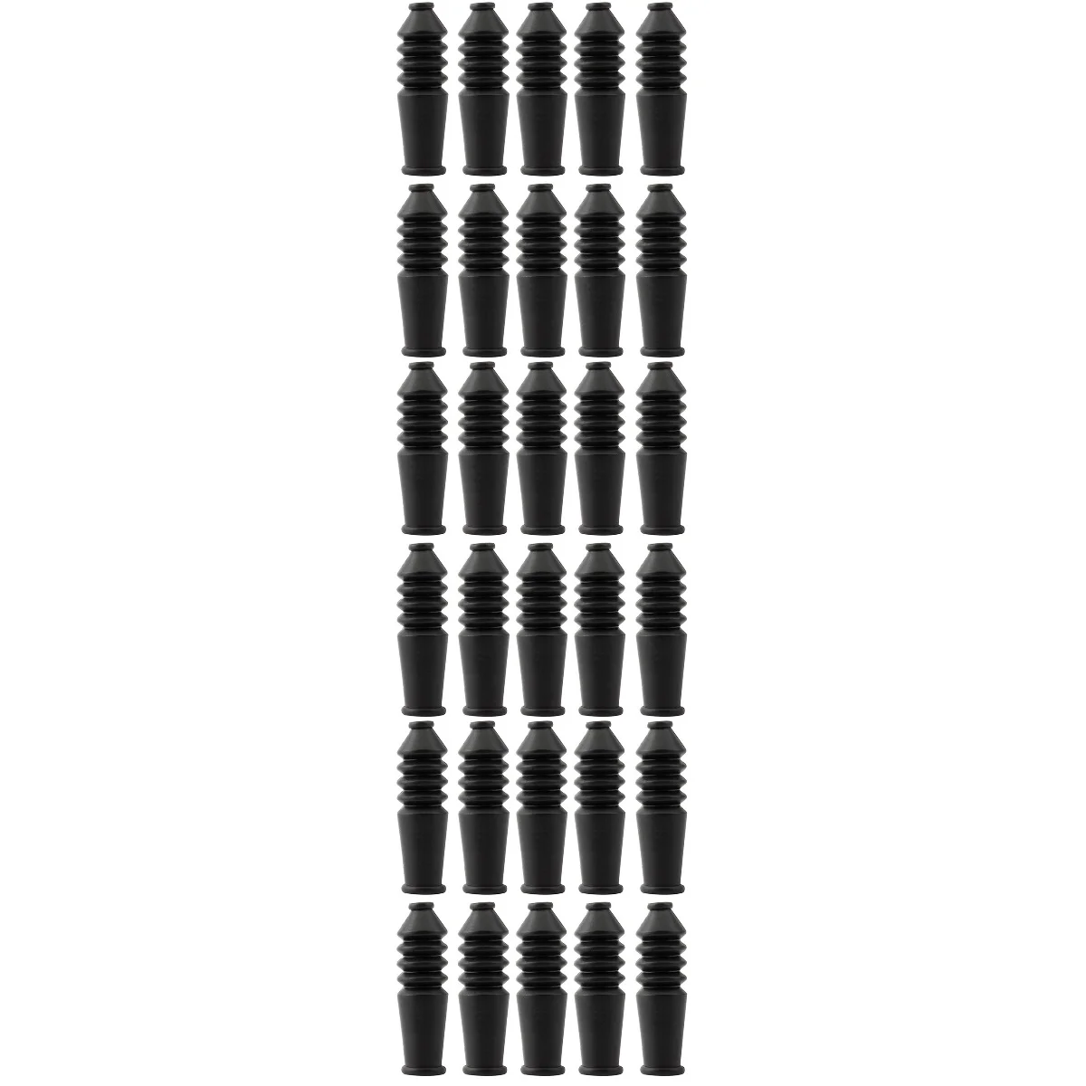 

30 Mountain Folding V Brake Elbow Brake Protection Cover Accessories Rubber Sleeve(Black)