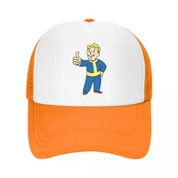 classic video game fallout vault boy trucker hat women men custom adjustable adult baseball cap spring hats snapback caps