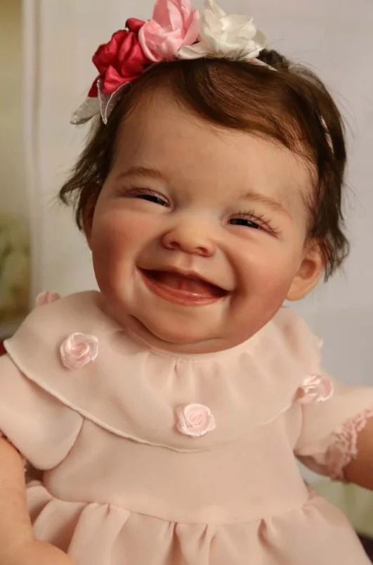 

19inch Reborn Baby Girl Doll Kit Autumn Full Body Soft Silicone Vinyl Lifelike Touch Popular Prototype Girl Body Baby Doll Toys