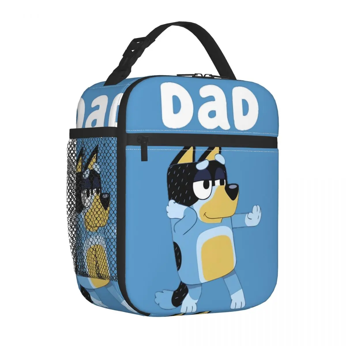 

Изолированные пакеты для обедов с изображением лучшего папы Blueys, мультяшный баннер, Термосумка, ланч-контейнер, тоут, Ланч-бокс, пляжная сумка для бенто