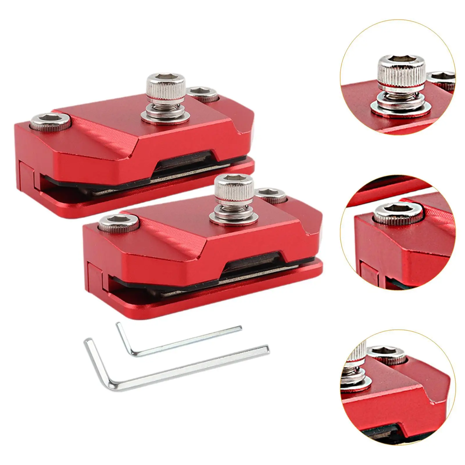 2 szt. praktycznych ogólnych wsporników montażowych listwy świetlnej LED do SUV-a