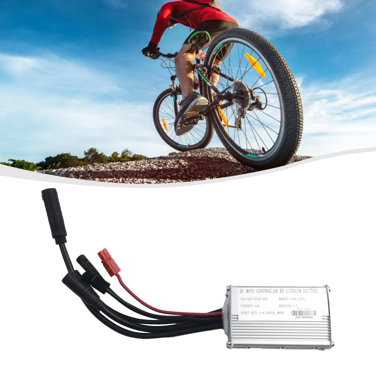 

Ebike Controller JN Controller Ebike Parts Electric Bicycle JN 15A Controller Waterproof Controller DC 36V/48V