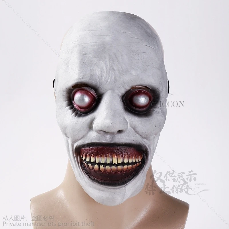 Новинка 2024 ужас экзорцист смайлик маска демона косплей зло призрак череп