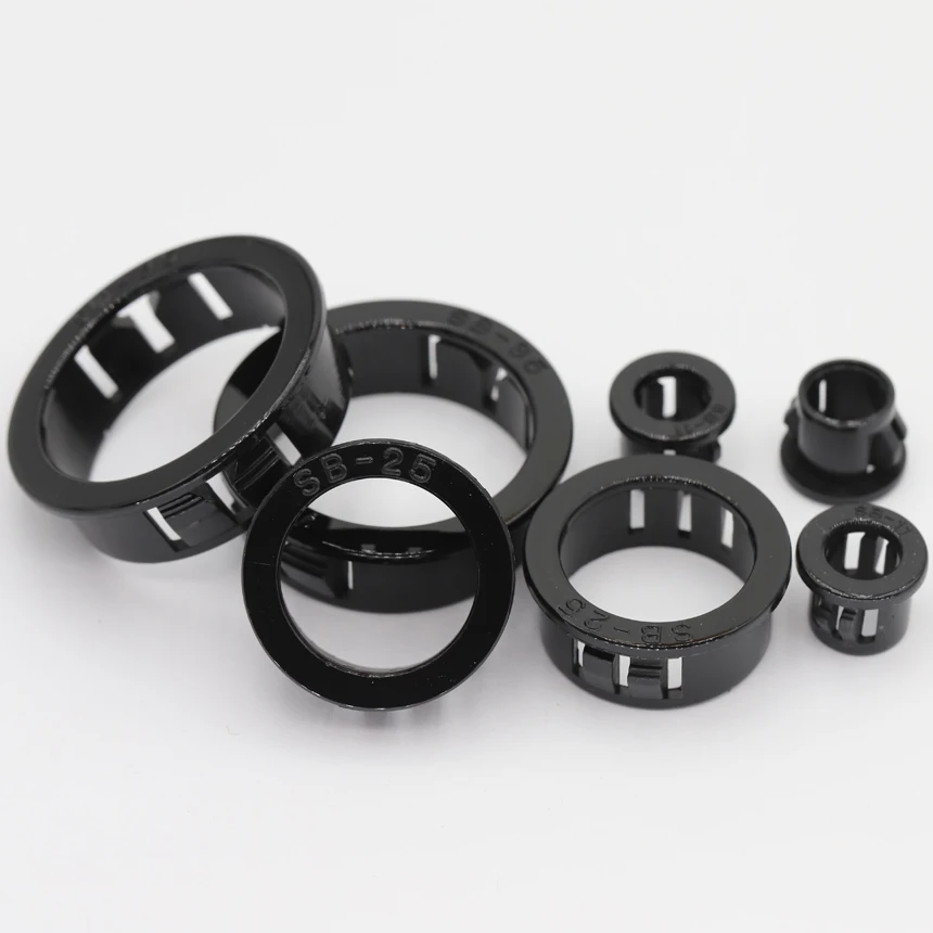 SK SB-35/38/40/45/50/60 крепление на панели нейлоновая защелкивающаяся втулка защитная