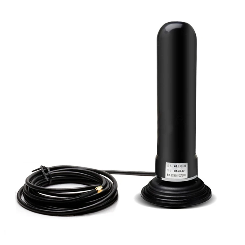 

AYHF-GSM 2G 3G 4G Antenna 35Dbi 800-2700Mhz 3 Meters Cable SMA Male Vehicle Car 11.5Cm Magnetic Mount Antena Signal Booster