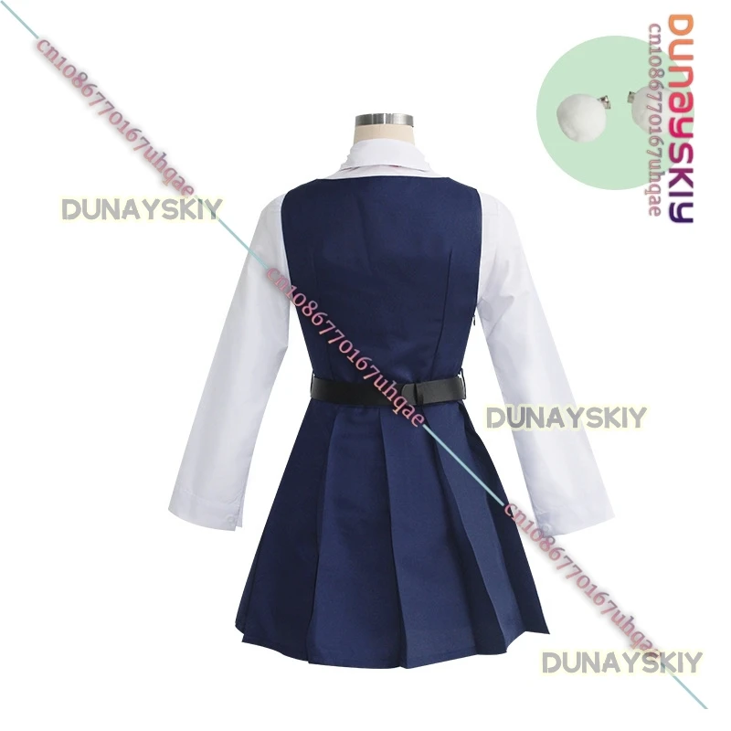 Shigure Ui Косплей Костюм Митака Аса Cos Одежда Парик JK Девушка Школьная Форма