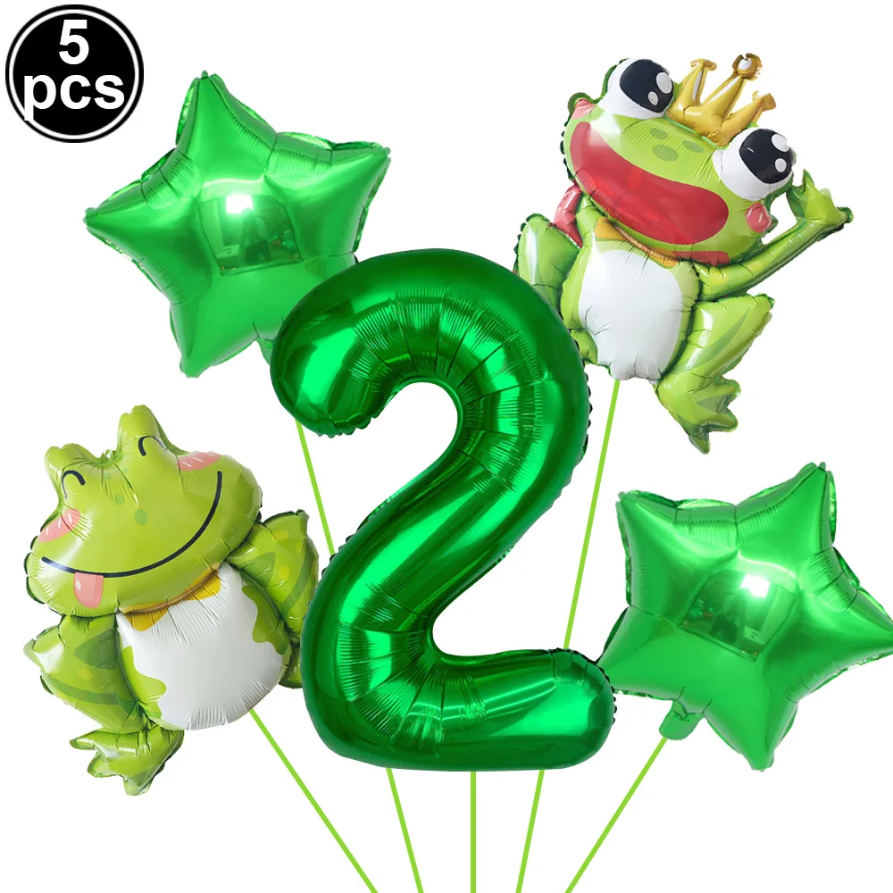 

Фольгированный шар Лягушка-принц 18 дюймов