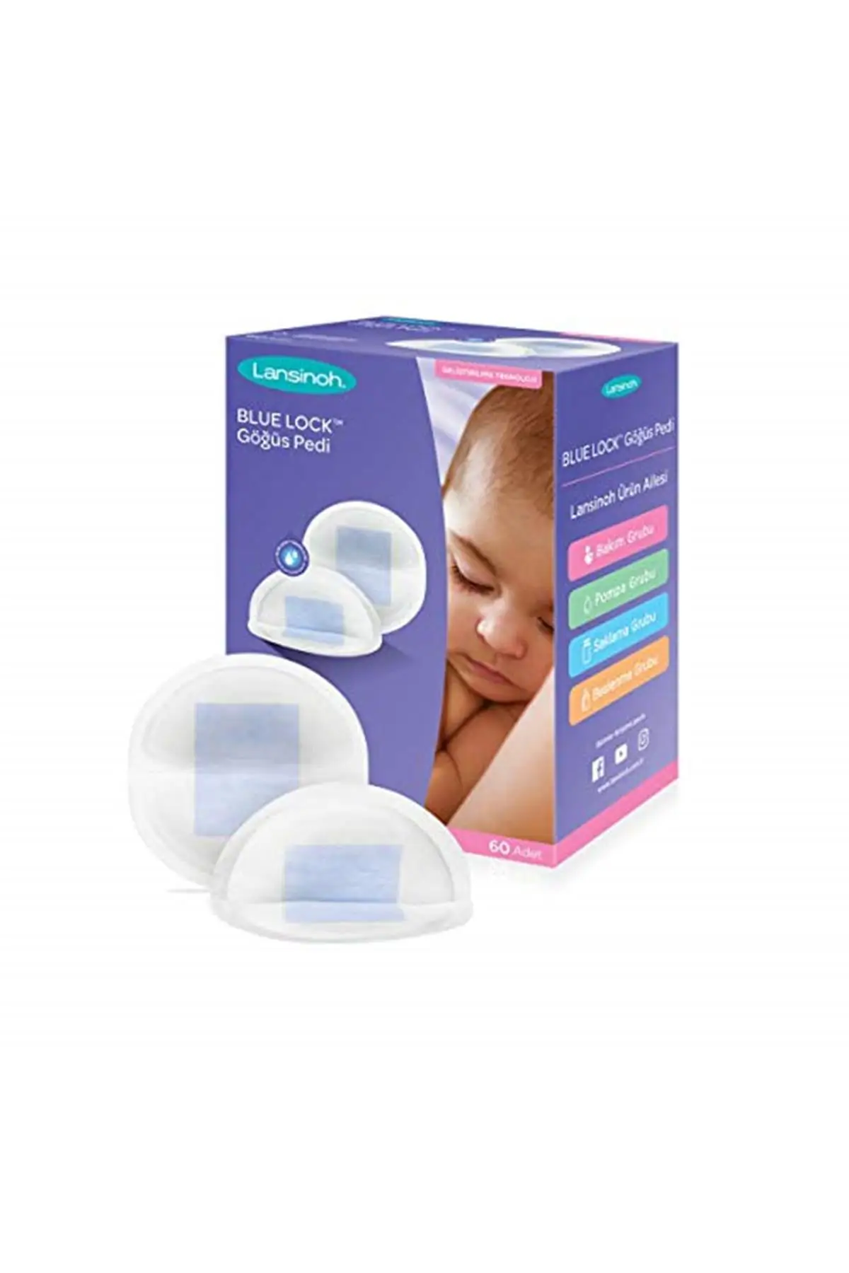 

Brand: Lansinoh Blue Lock Chest Pad 60 Pcs Category: Chest Pad And Protective