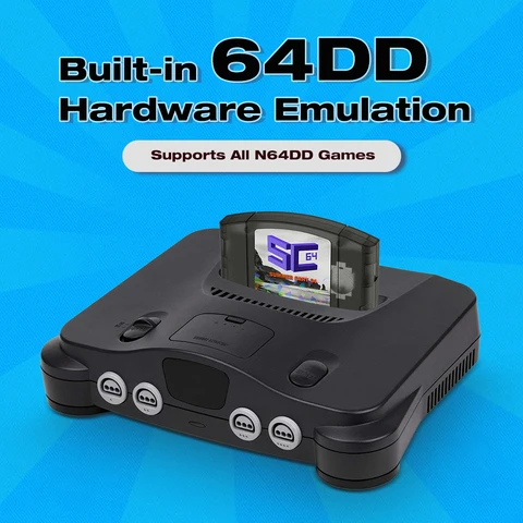 Игровая карта EPICJOY SummerCart 64 для N64, 32 ГБ, 5400 игр, открытый исходный код — пример использования