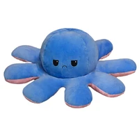 face changing oversized octopus doll pillow angry double sided octopus turn over head cover giant plush toy doll