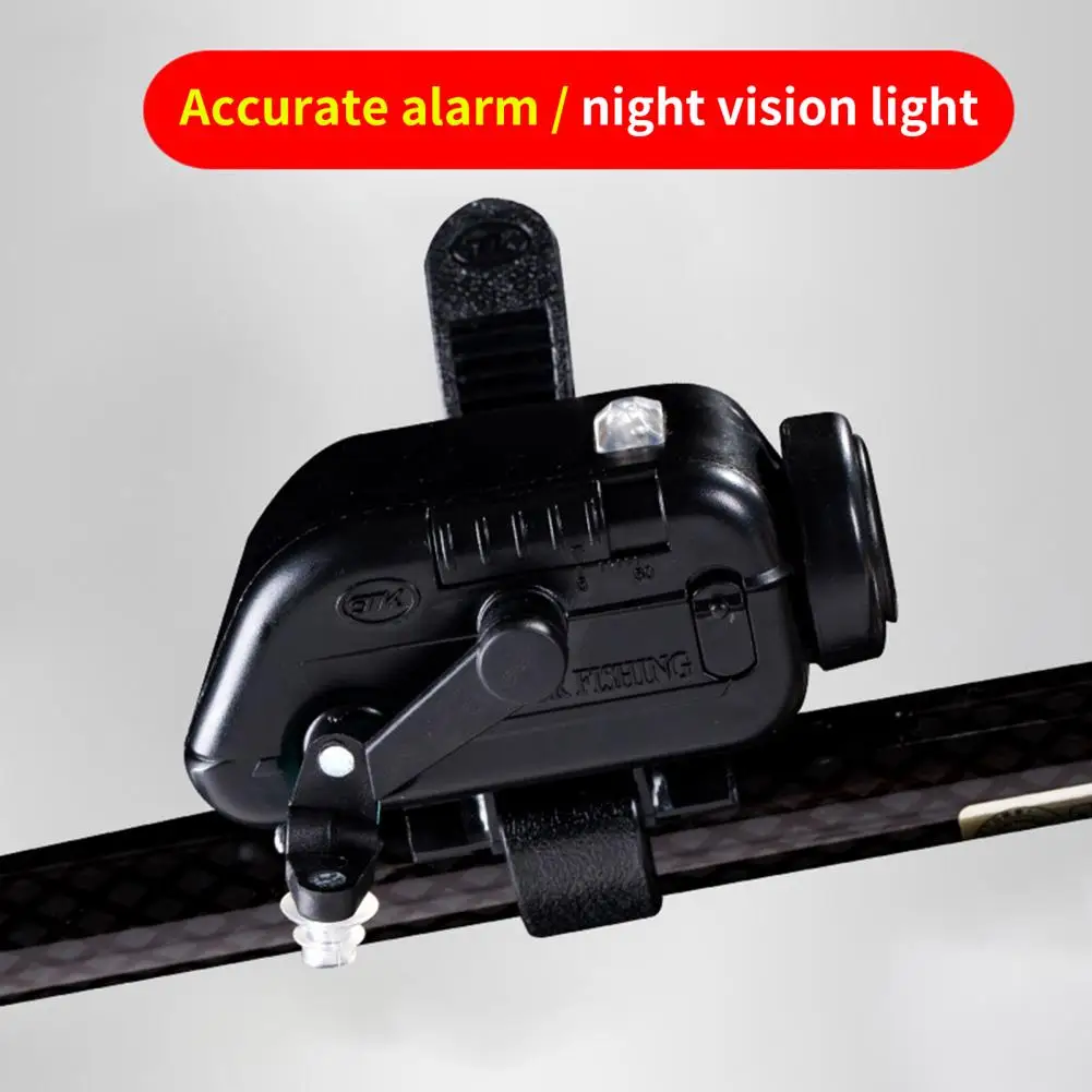 

Professional Fishing Bite Indicator Plastic Fish Alarm Night Vision Light Reliable Useful Fishing Bite Alert Highly Bright