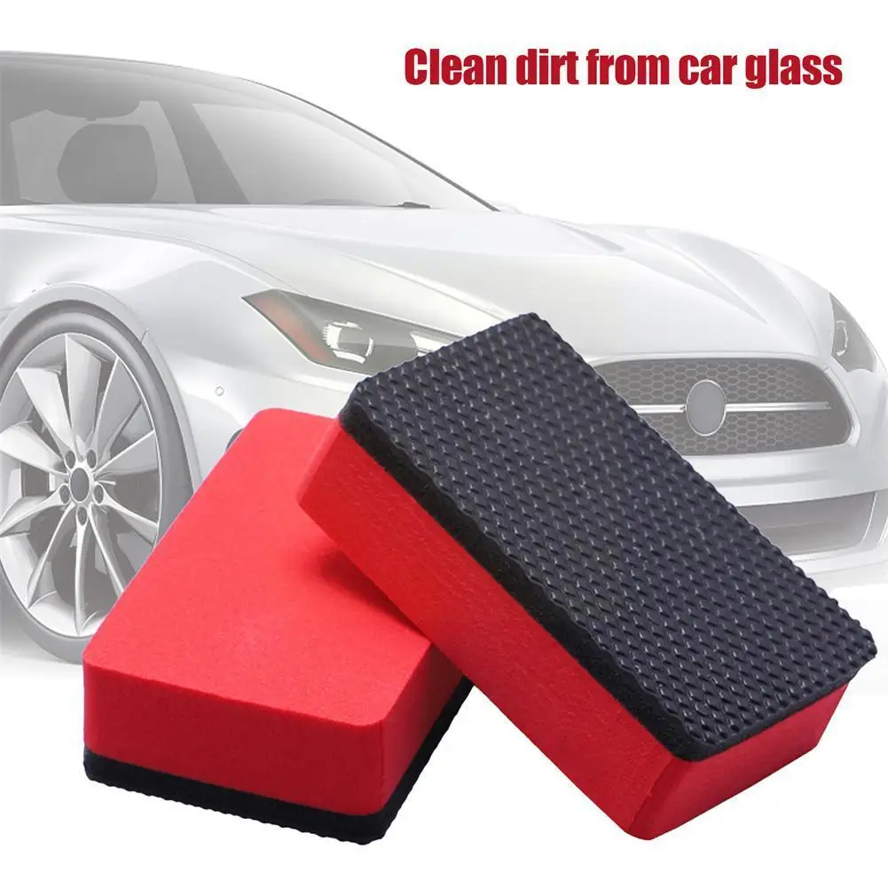 

New Car Wash Mud Magic Clay Bar Sponge Block Pad Remove Contaminants Before Polisher Wax For Car Care Cleaning N1A3