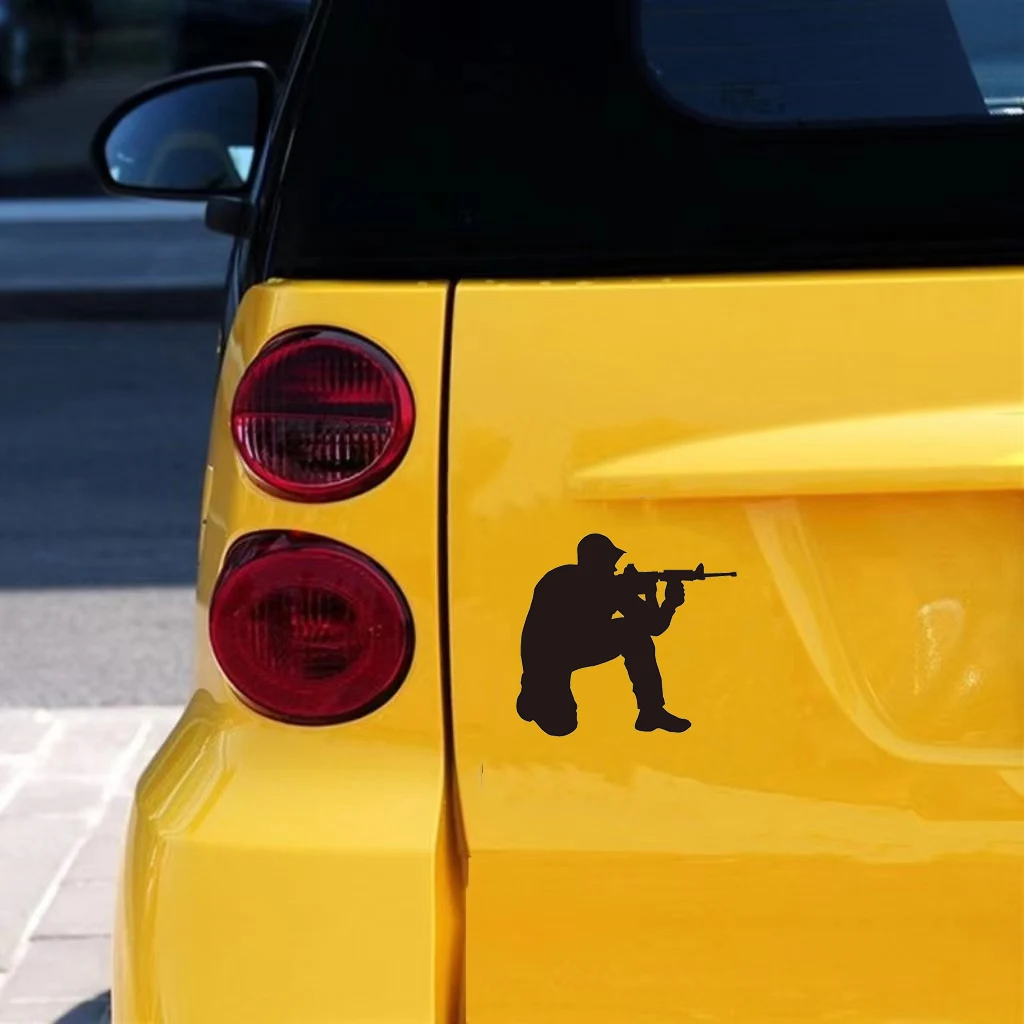 Наклейка на автомобиль горячий пистолет для Европы и США Светоотражающая