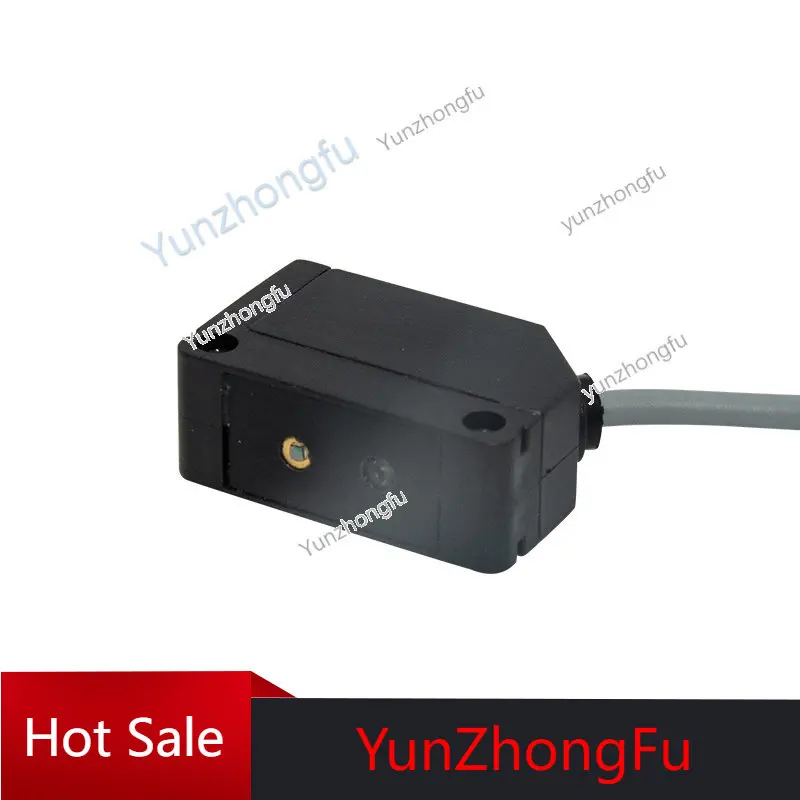 Q31 Square Photoelectric Diffuse Reflection Sensor Film Highly Transparent Object Detection Switch Detection Distance Adjustable