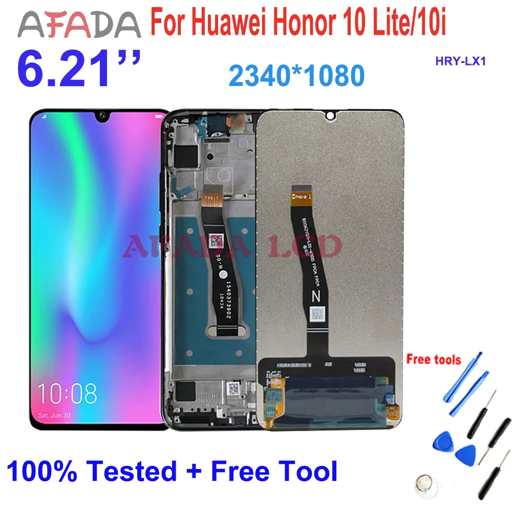 

6.21'' For Huawei Honor 10 Lite / 10i LCD Touch Screen Digitizer Assembly Replacement HRY-LX1