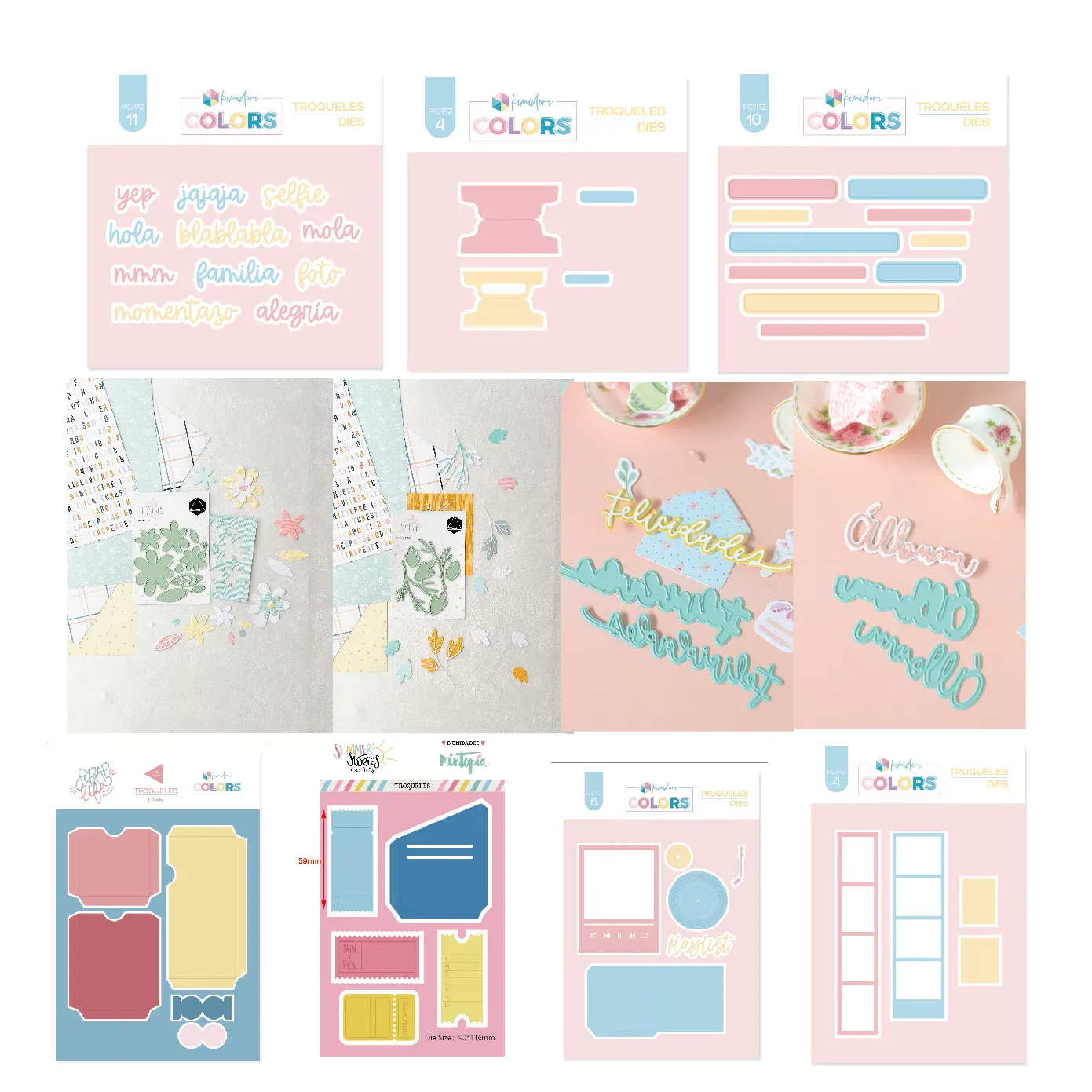 

Новинка, испанская этикетка для цветов, металлические Вырубные штампы, бумажные ремесленные ножи для скрапбукинга, штампованные штампы