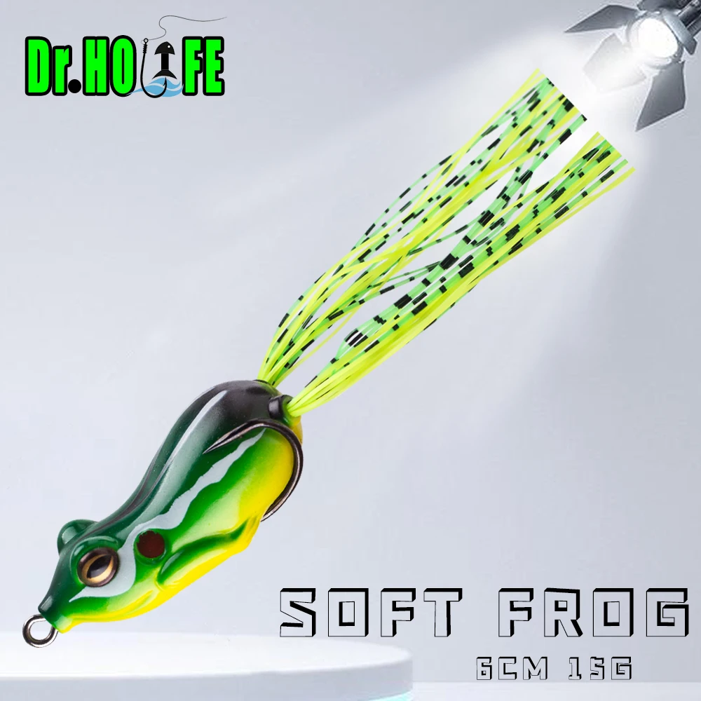Рыболовная приманка Topwater Frog Lure 6 см 15 г