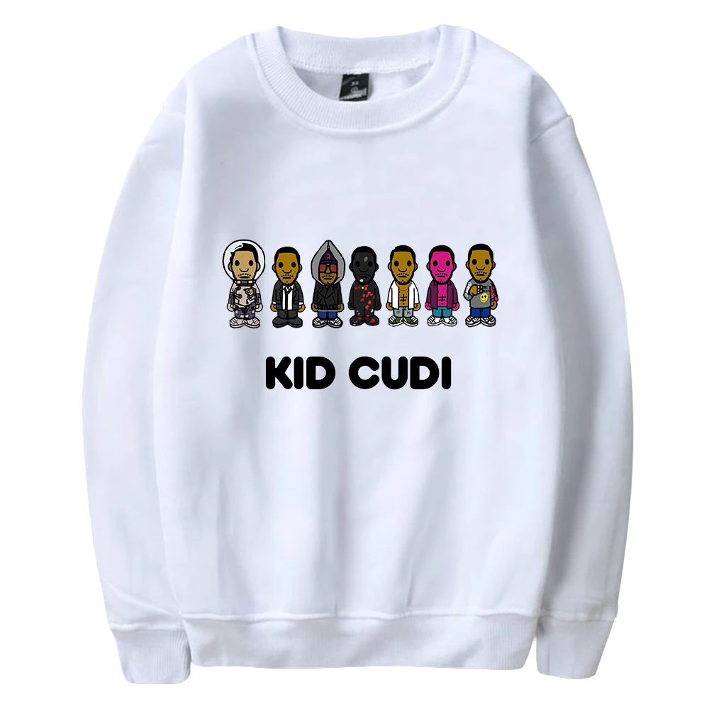 Детская толстовка Cudi уличная одежда большого размера пуловеры в стиле хип-хоп