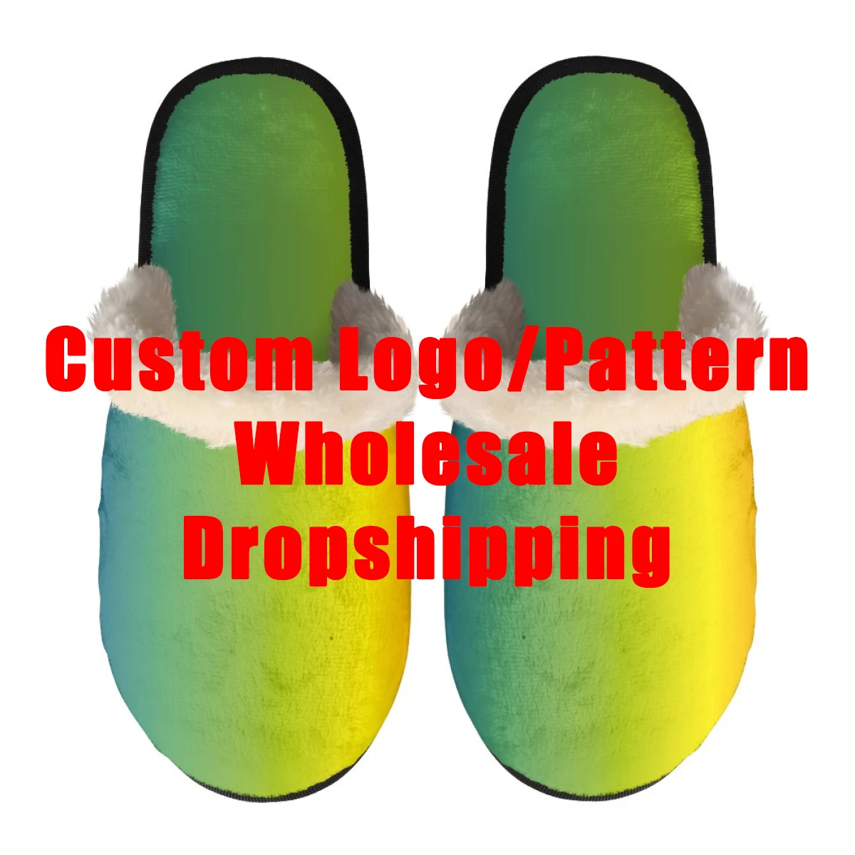 Мужские тапочки с принтом коровы/быка/жирафа/собаки/зебры мягкие плюшевые