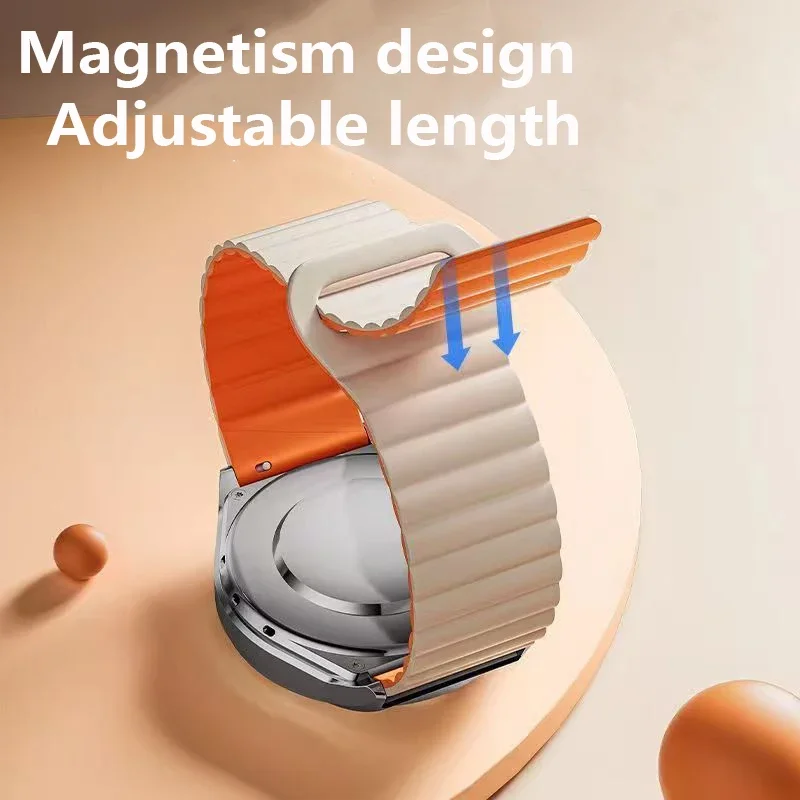 Магнитный силиконовый ремешок для Redmi Watch 5/3 Active Sport Loop 22 мм Watchand Браслет Xiaomi Lite