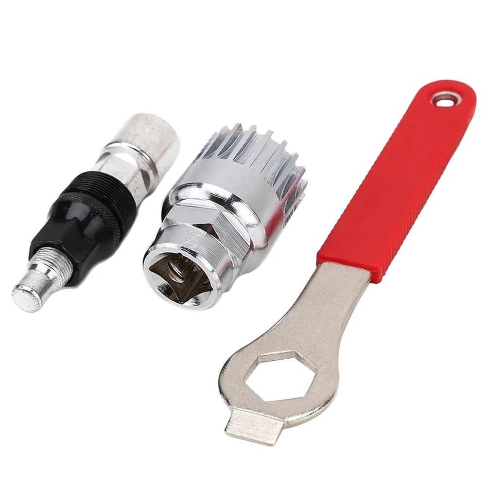 

1 Set of Convenient Crank Puller Portable Shaft Remover Professional Bike Tools