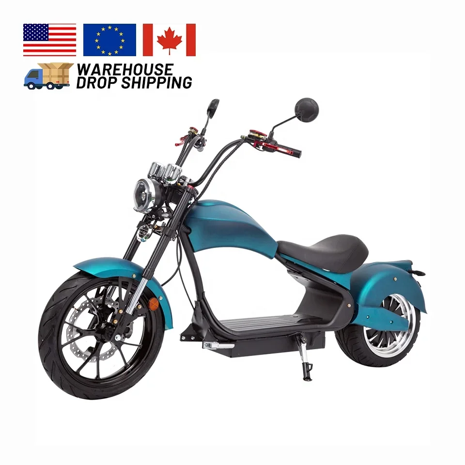 Электронный скутер Chopper EEC COC Fat Tire 4000 Вт 75 км/ч