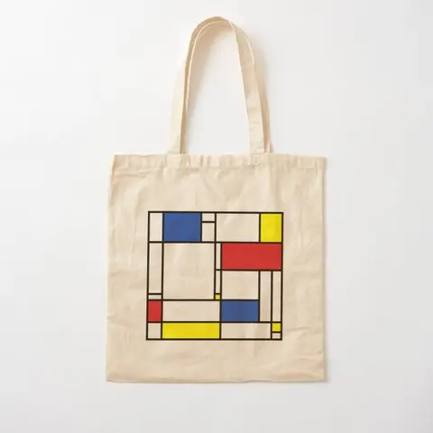 Mondrian, минималистский стиль, Современная Художественная Холщовая Сумка, Модная Складная Сумка-тоут унисекс, для продуктов, Повседневная дорожная сумка