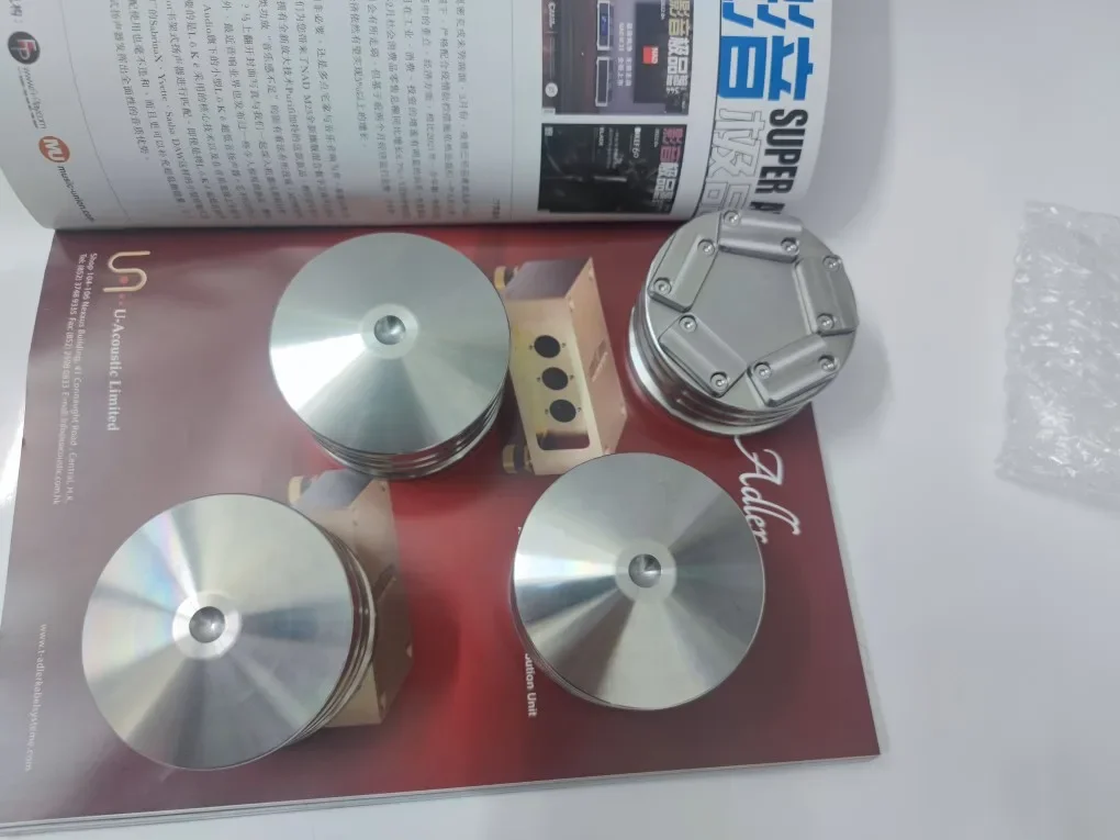 Шпильки для ног аудиоамортизатора регулируемые подушечки Ultra6 с 60 керамическими