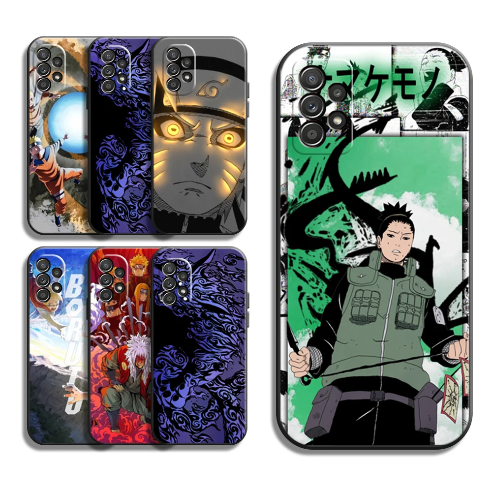 

Naruto Japanese Anime Phone Cases For Samsung A31 A32 A51 A71 A52 A72 4G 5G A11 A21S A20 A22 4G Funda Coque Back Cover