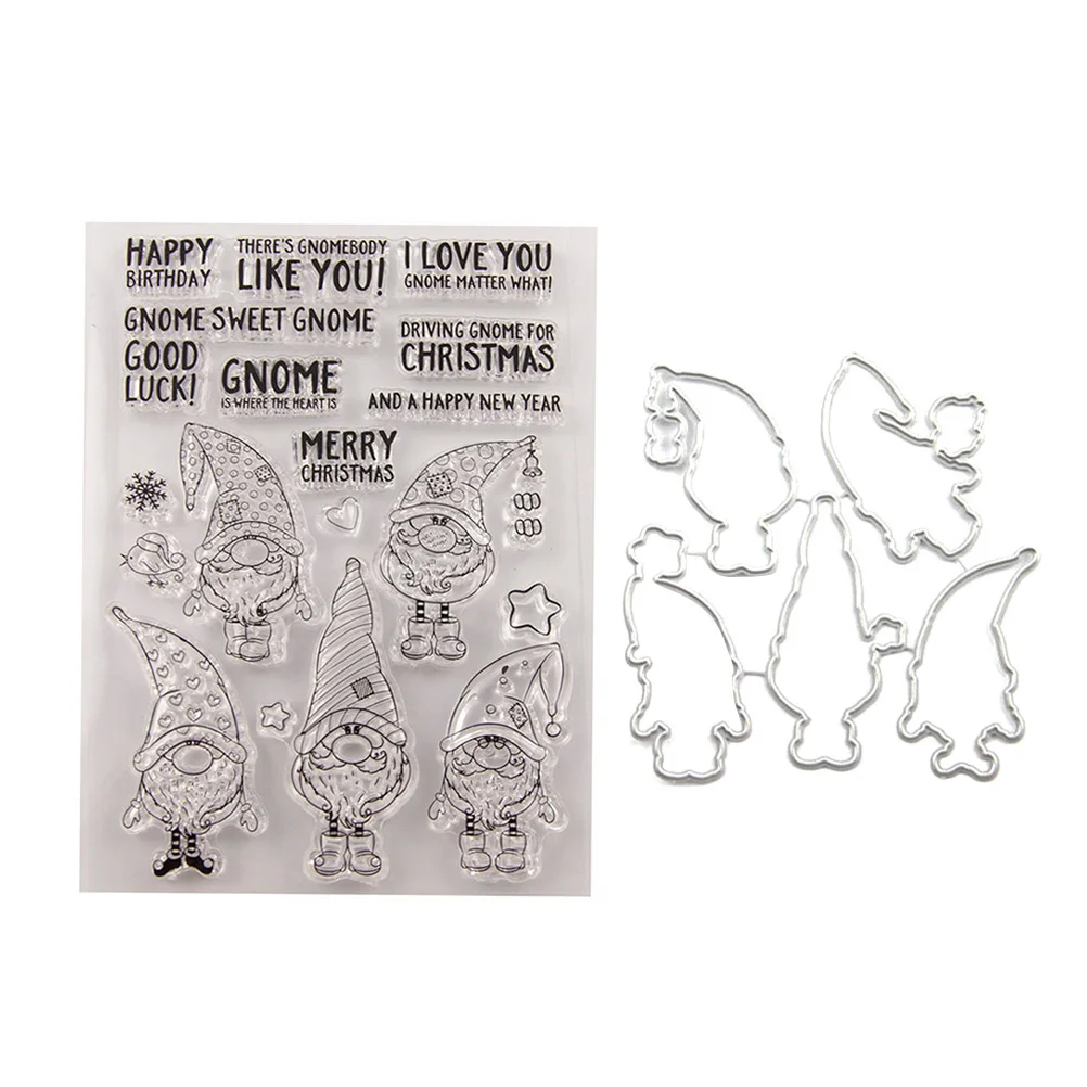 

Silicone Stamp Cutting Clear Dies Die Metal Set Transparent Cut Valentines Pressure Tool Seal Habit Journaling Mini Stencils