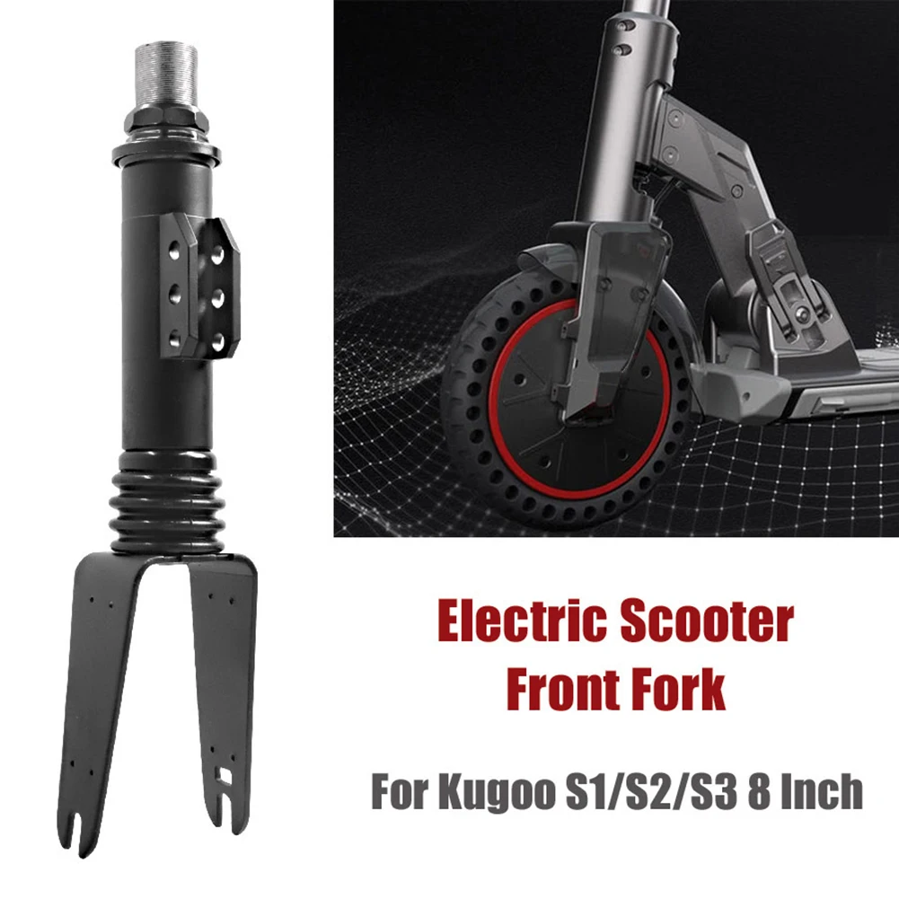 

Durable And Practical Outdoor Front Fork Electric Scooter 1 Pcs 1180g 260*72*28mm Accessories Aluminum Alloy Black